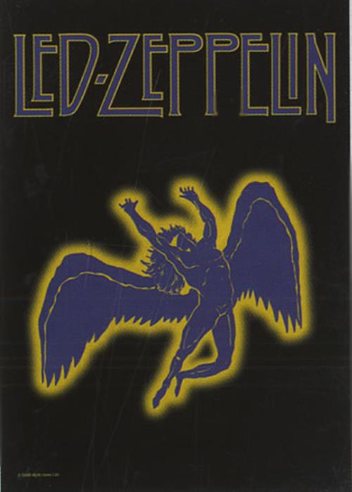 Led Zeppelin Swan Song Textile Poster US memorabilia (435140